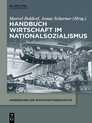 cover image of Handbuch Wirtschaft im Nationalsozialismus